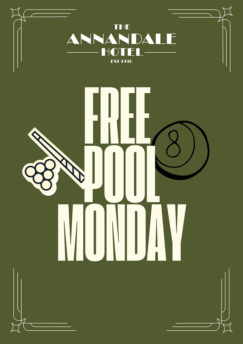 Free pool Monday